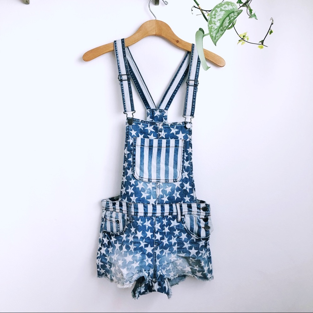 Stars and Stripes Overalls